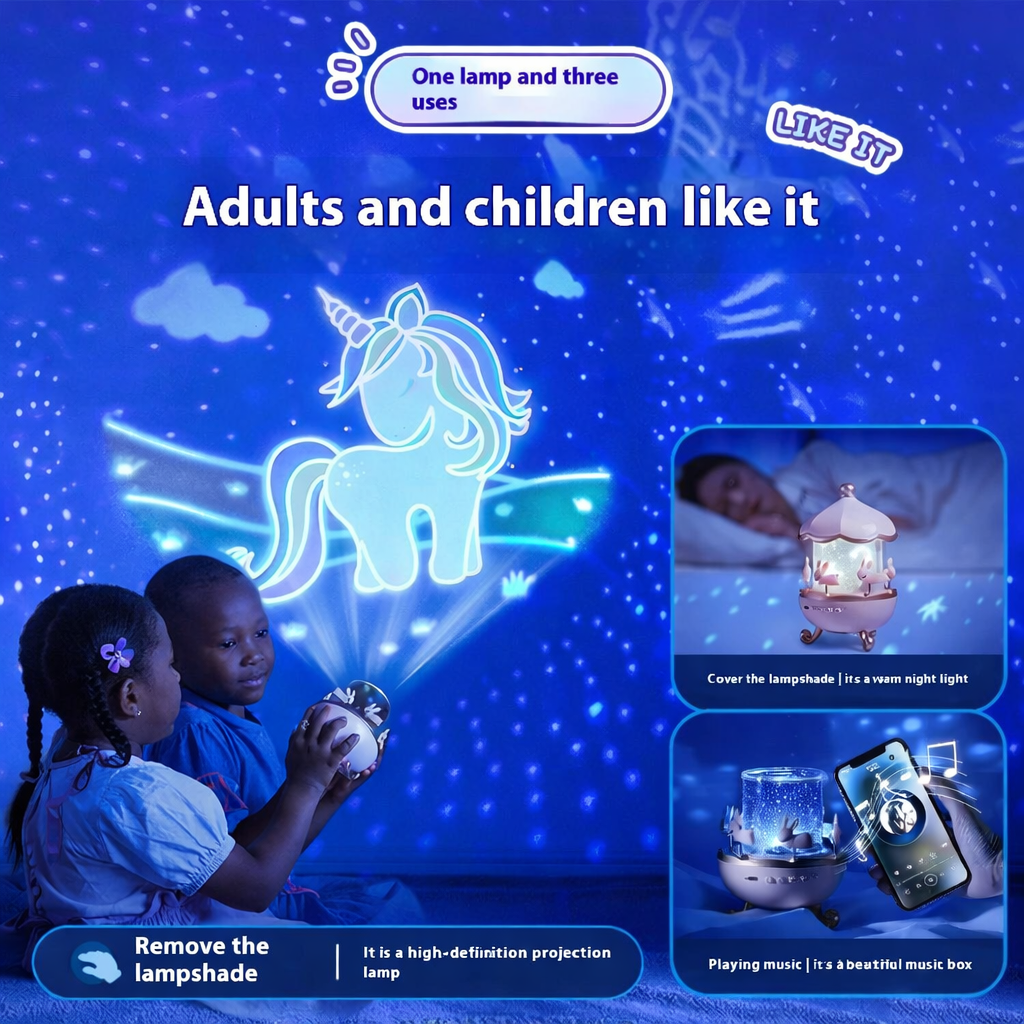 Ambient Night Light Novelty Gift for Girls Children